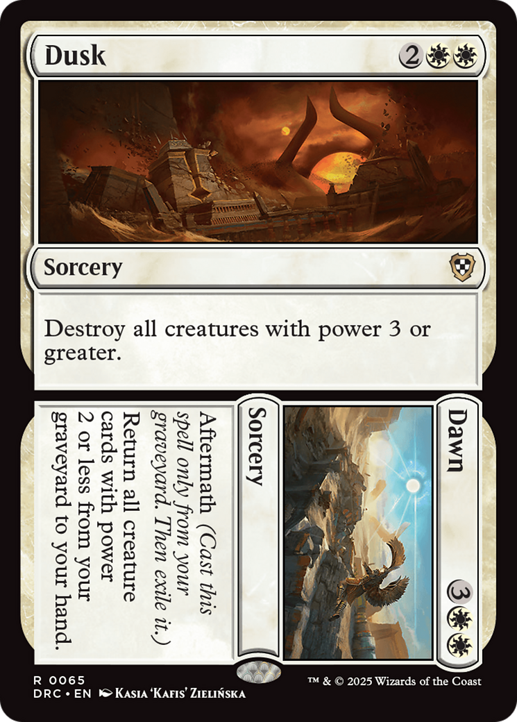 Dusk // Dawn [Aetherdrift Commander] | Local Legends
