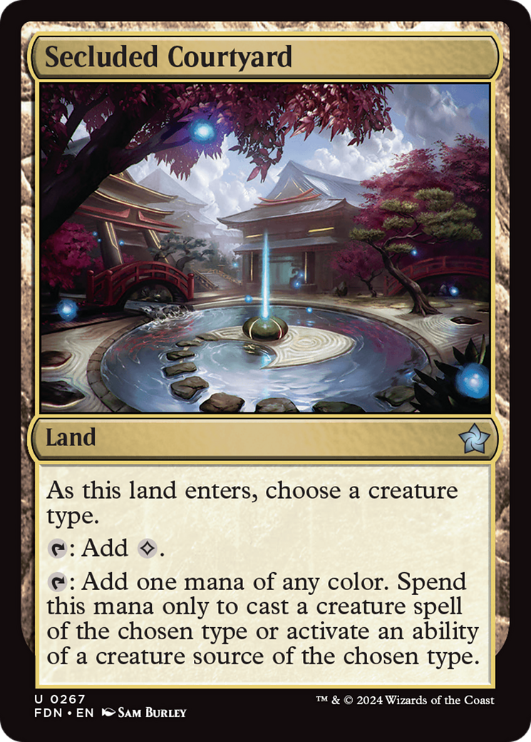 Secluded Courtyard [Foundations] | Local Legends