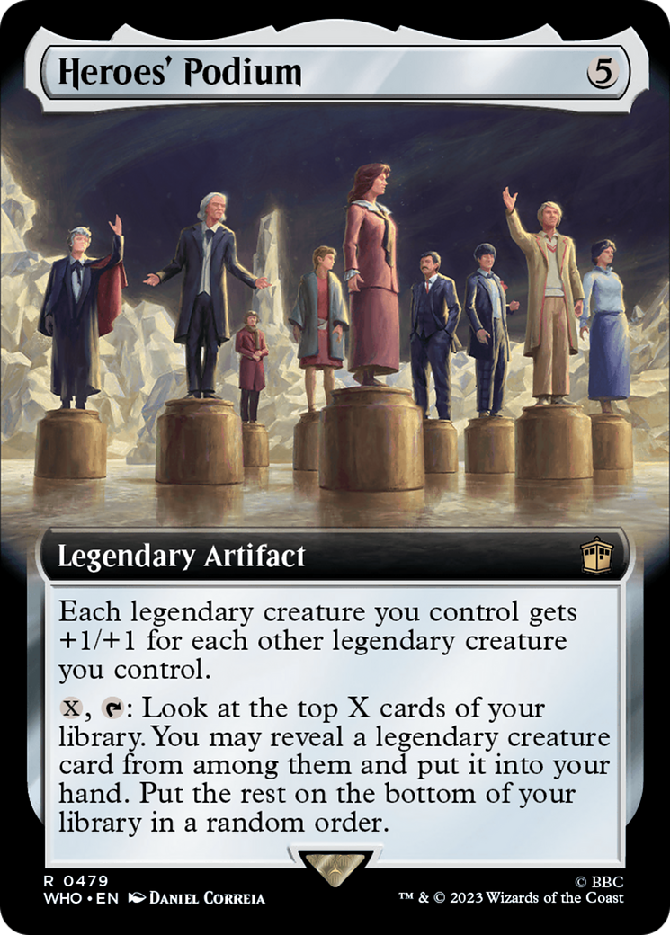 Heroes' Podium (Extended Art) [Doctor Who] | Local Legends