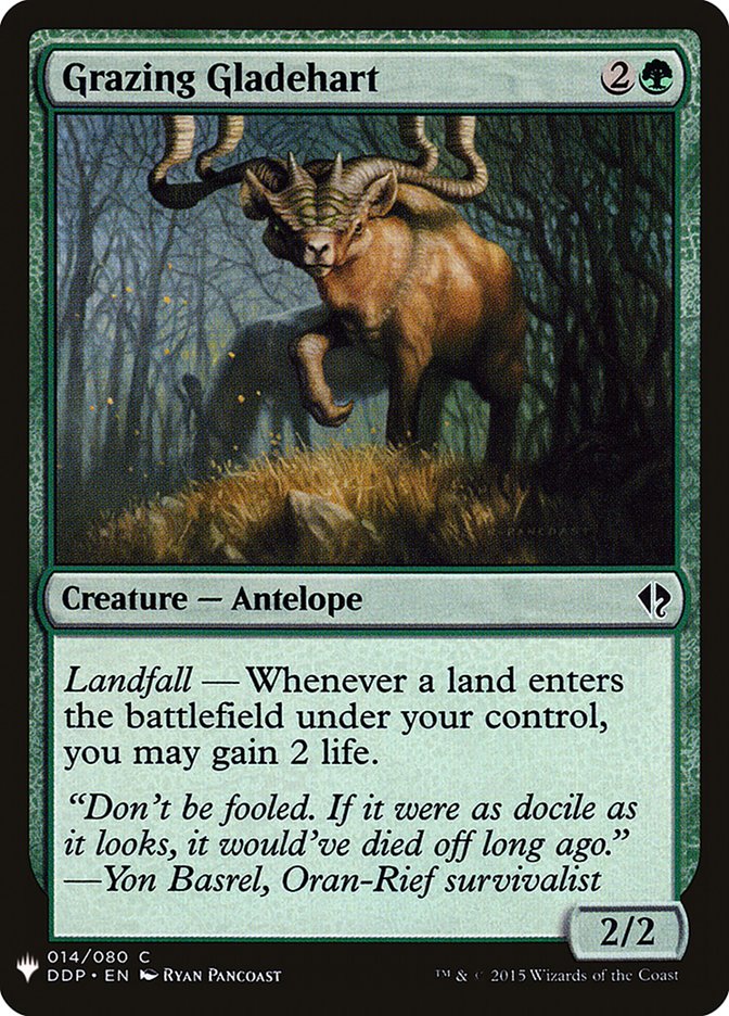 Grazing Gladehart [Mystery Booster] | Local Legends
