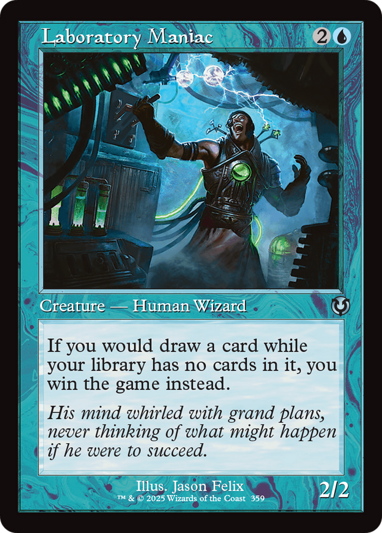 Laboratory Maniac (Retro Frame) [Innistrad Remastered] | Local Legends