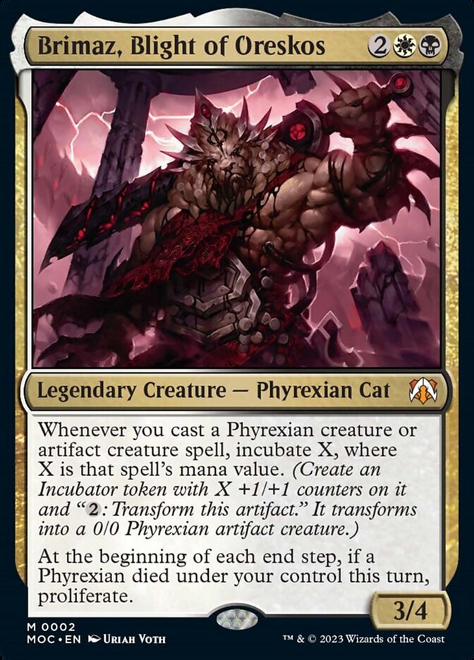 Brimaz, Blight of Oreskos [March of the Machine Commander] | Local Legends