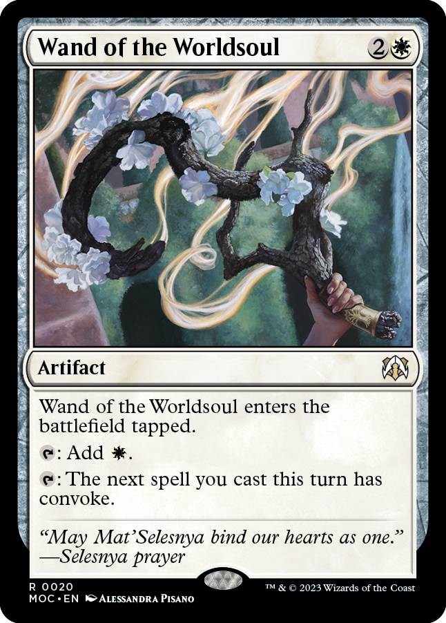 Wand of the Worldsoul [March of the Machine Commander] | Golgari Games