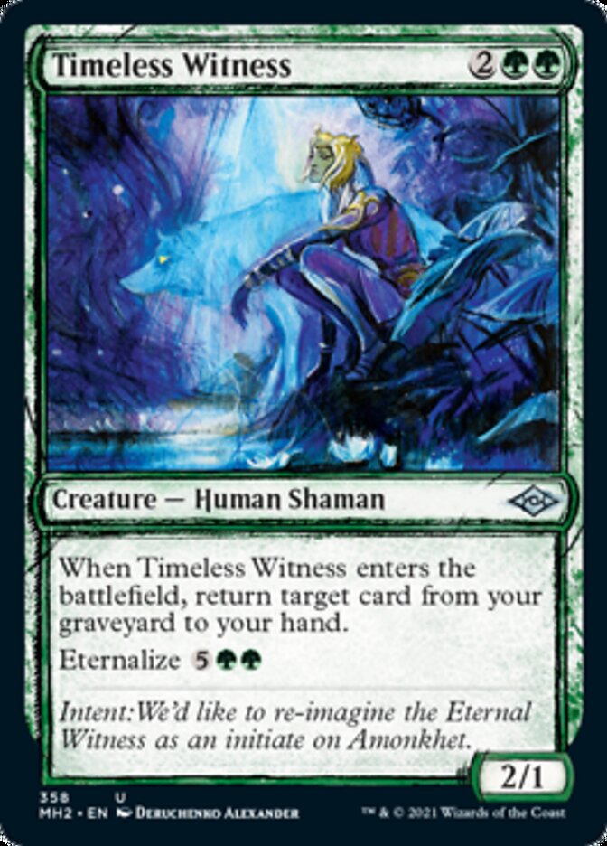 Timeless Witness (Sketch) [Modern Horizons 2] | Golgari Games