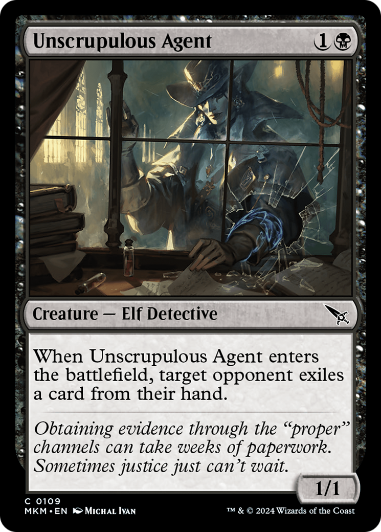 Unscrupulous Agent [Murders at Karlov Manor] | Local Legends