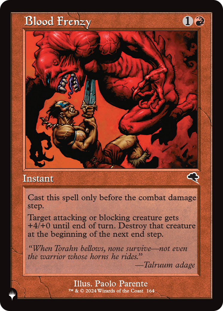 Blood Frenzy [The List] | Local Legends