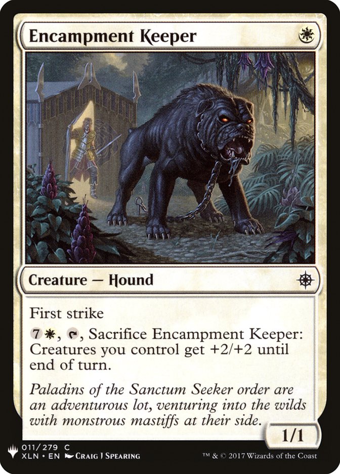 Encampment Keeper [Mystery Booster] | Local Legends