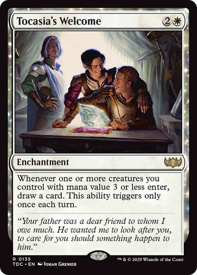 Tocasia's Welcome [Tarkir: Dragonstorm Commander] | Local Legends