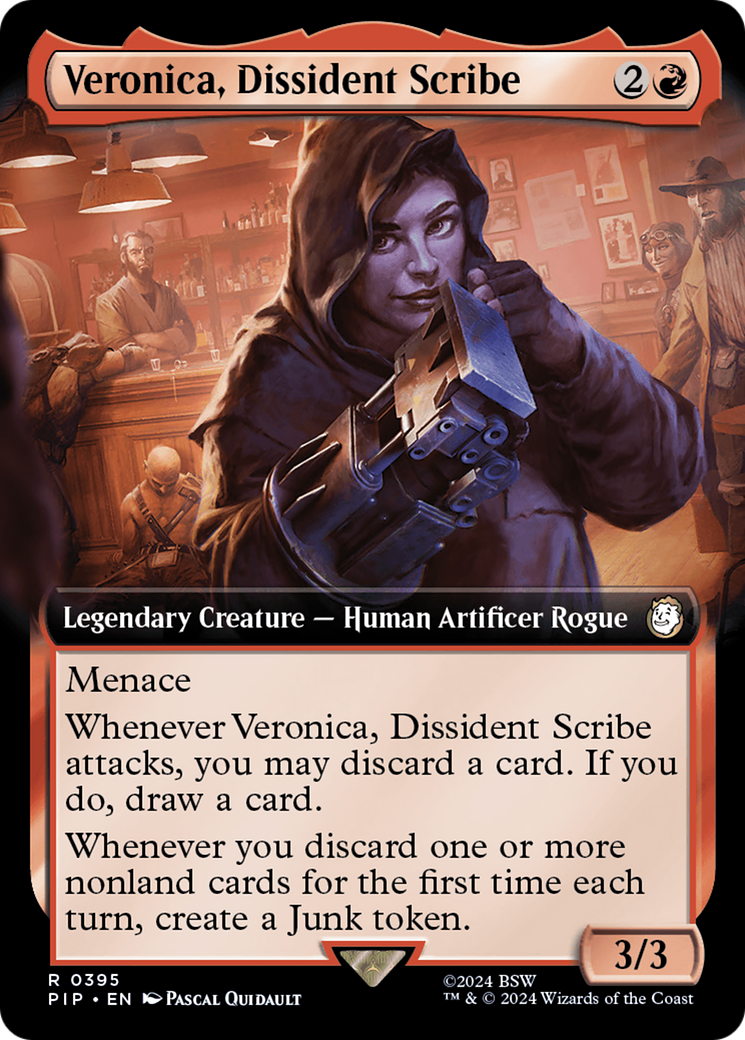 Veronica, Dissident Scribe (Extended Art) [Fallout] | Local Legends