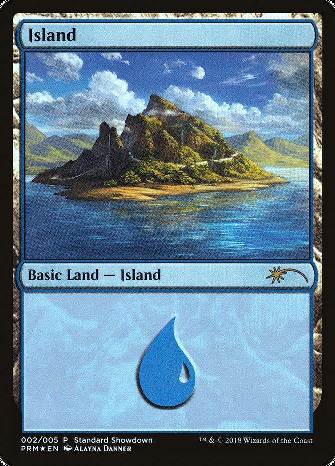 Island (Alayna Danner) [Standard Showdown Promos] | Golgari Games