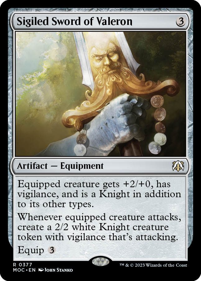 Sigiled Sword of Valeron [March of the Machine Commander] | Local Legends
