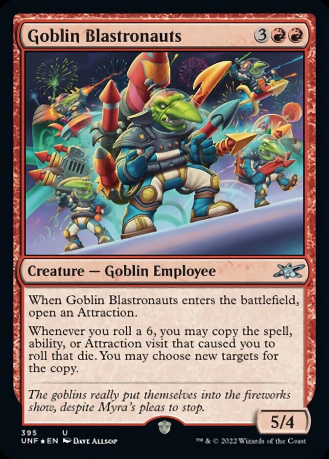 Goblin Blastronauts (Galaxy Foil) [Unfinity] | Local Legends