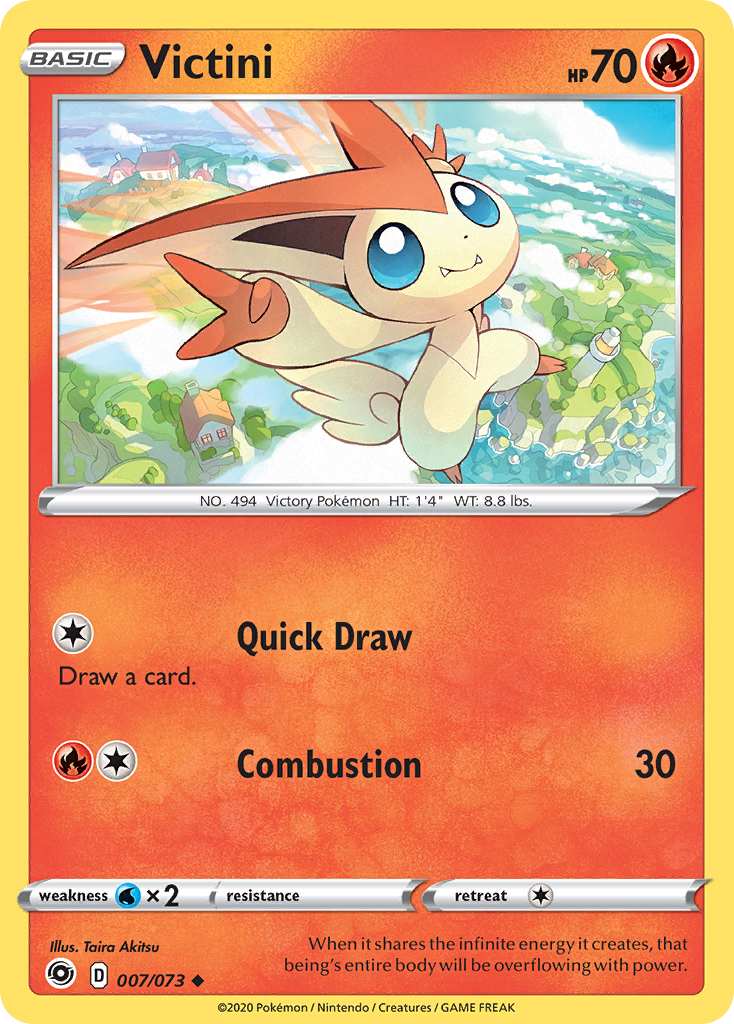 Victini (007/073) [Sword & Shield: Champion's Path] | Golgari Games