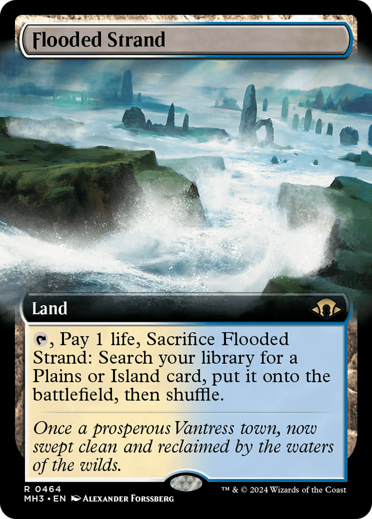 Flooded Strand (Extended Art) [Modern Horizons 3] | Local Legends