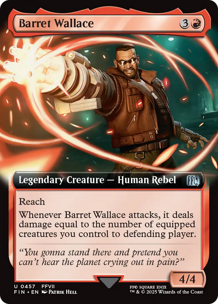 Barret Wallace (Extended Art) [FINAL FANTASY] | Local Legends