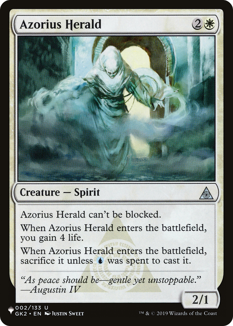 Azorius Herald [The List] | Local Legends