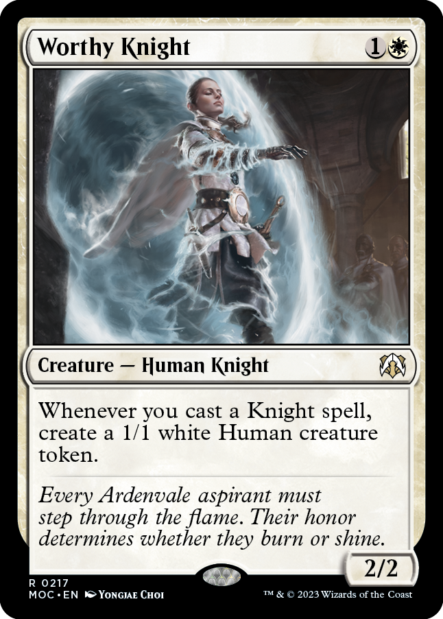 Worthy Knight [March of the Machine Commander] | Local Legends