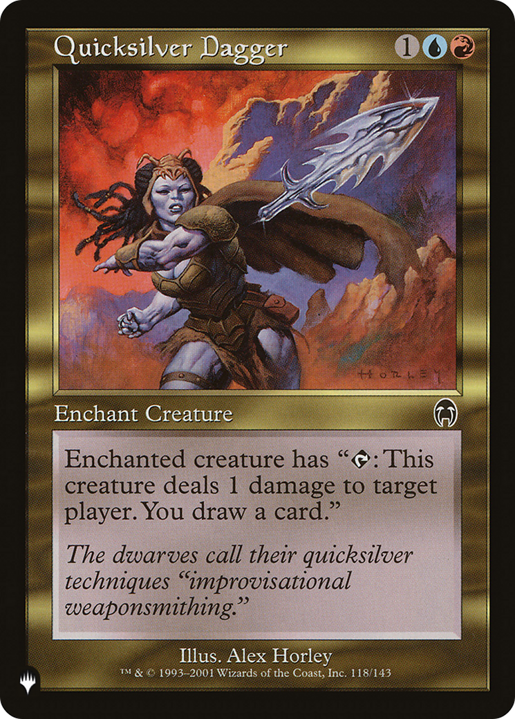 Quicksilver Dagger [The List] | Local Legends