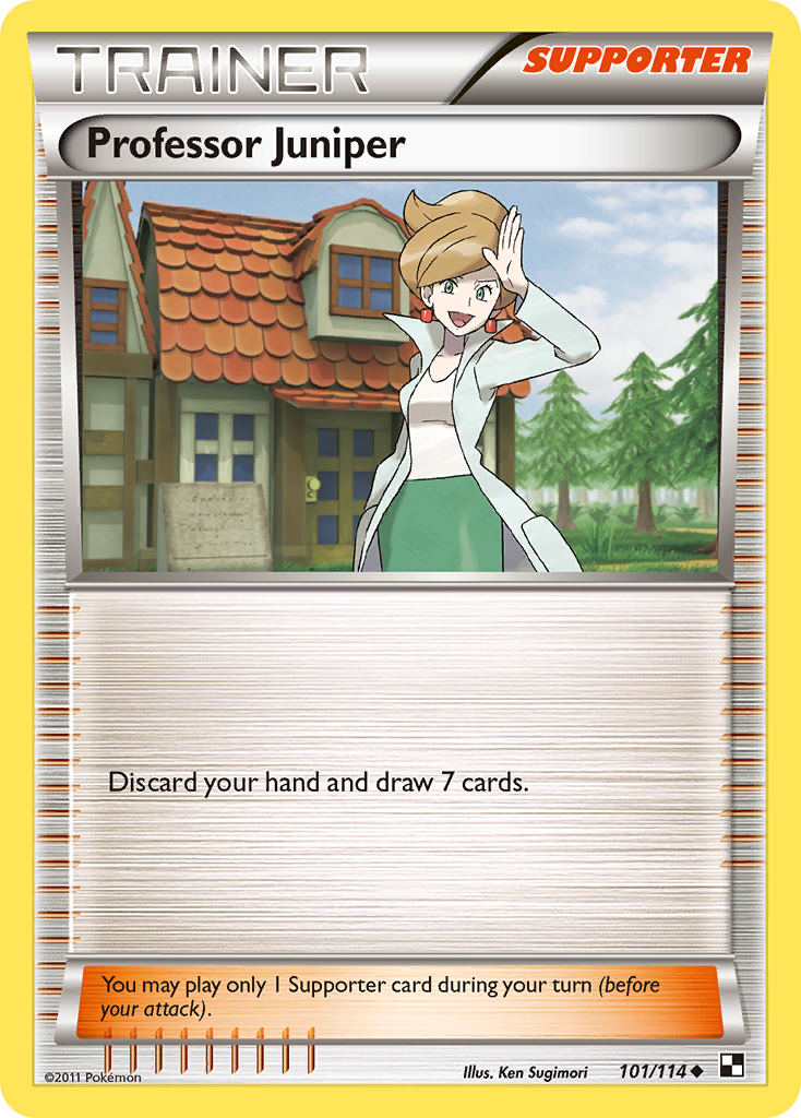 Professor Juniper (101/114) [Black & White: Base Set] | Local Legends