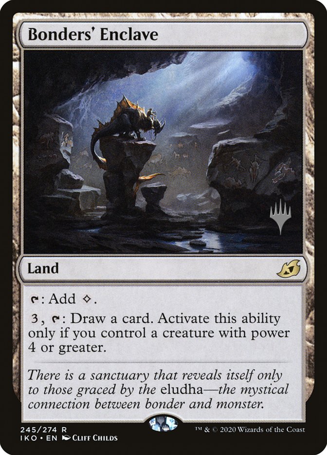 Bonders' Enclave (Promo Pack) [Ikoria: Lair of Behemoths Promos] | Local Legends