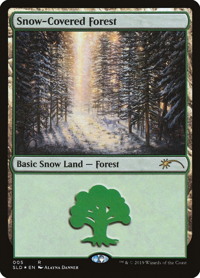 Snow-Covered Forest (005) [Secret Lair Drop Series] | Golgari Games