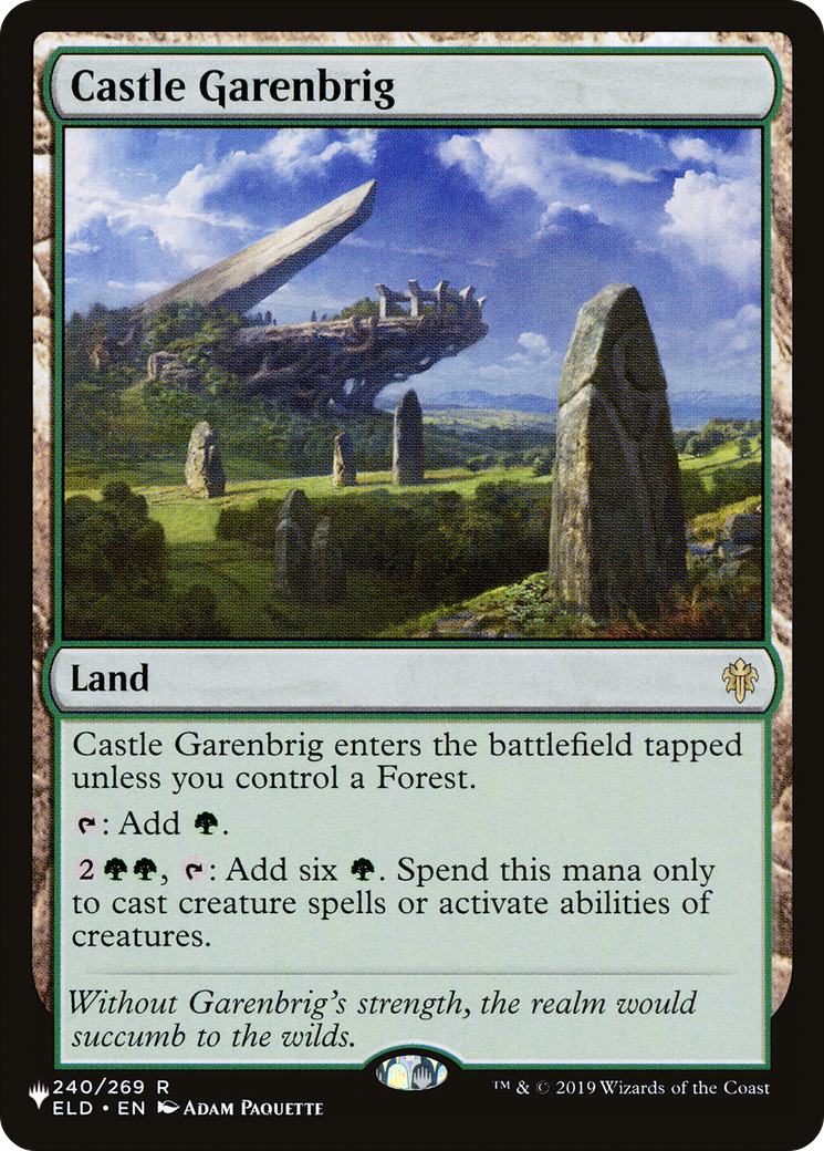 Castle Garenbrig [The List] | Local Legends