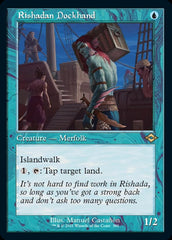 Rishadan Dockhand (Retro Foil Etched) [Modern Horizons 2] | Local Legends