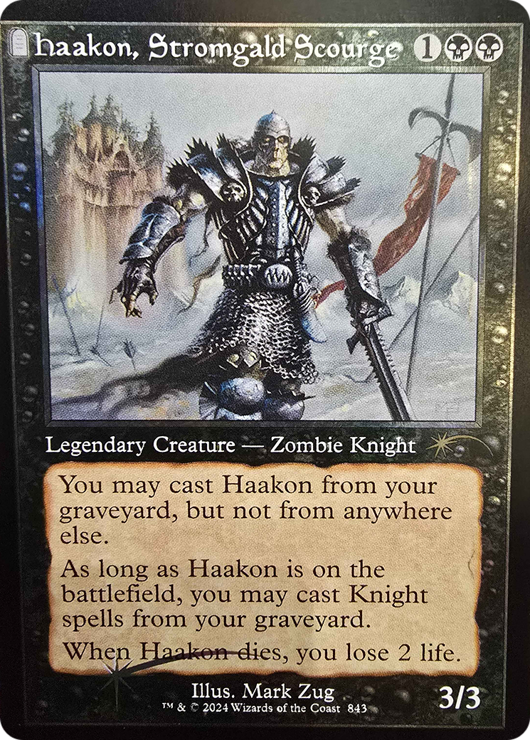 Haakon, Stromgald Scourge (Retro Frame) [Secret Lair Drop Series] | Local Legends