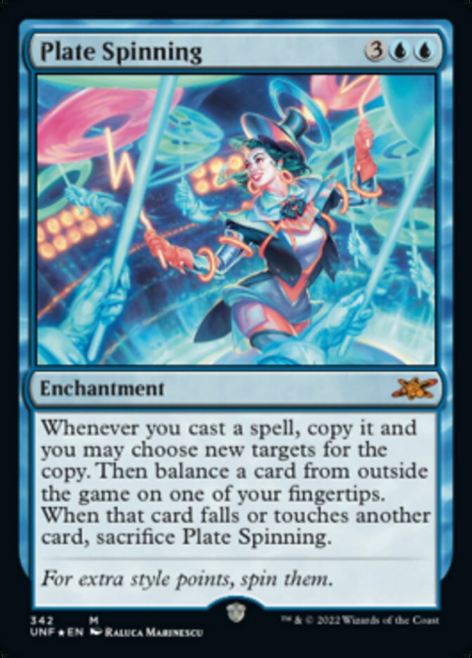 Plate Spinning (Galaxy Foil) [Unfinity] | Local Legends