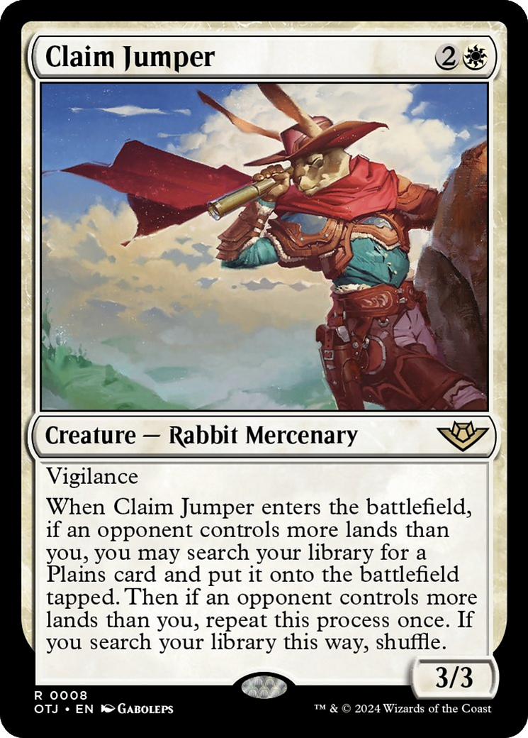 Claim Jumper [Outlaws of Thunder Junction] | Local Legends