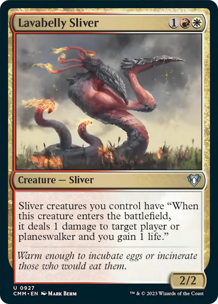 Lavabelly Sliver [Commander Masters] | Local Legends