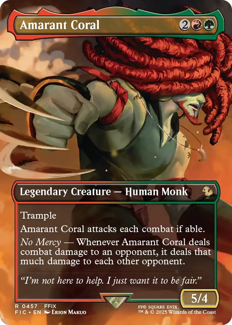 Amarant Coral (Borderless) [FINAL FANTASY Commander] | Local Legends