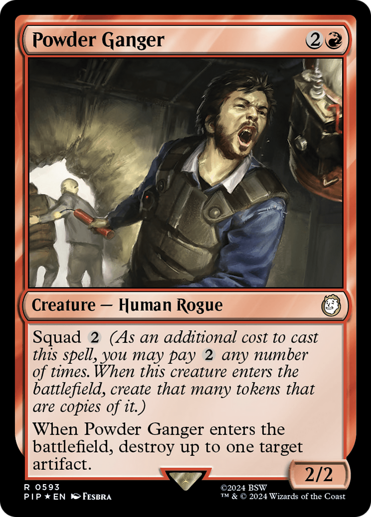 Powder Ganger (Surge Foil) [Fallout] | Local Legends
