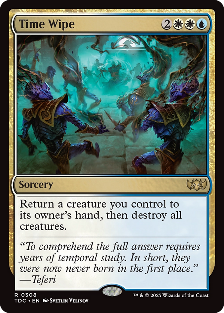 Time Wipe [Tarkir: Dragonstorm Commander] | Local Legends