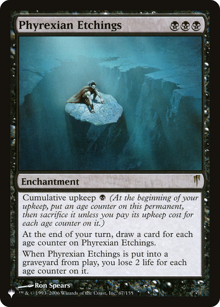 Phyrexian Etchings [The List] | Local Legends