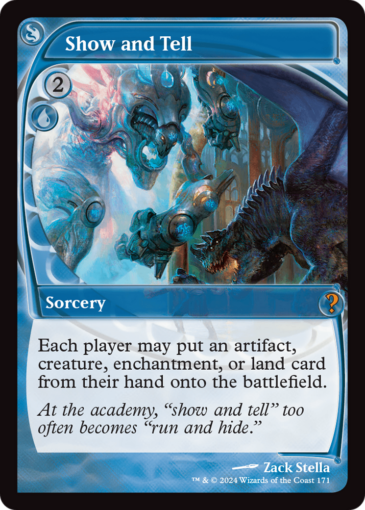 Show and Tell (Future Sight) [Mystery Booster 2] | Local Legends