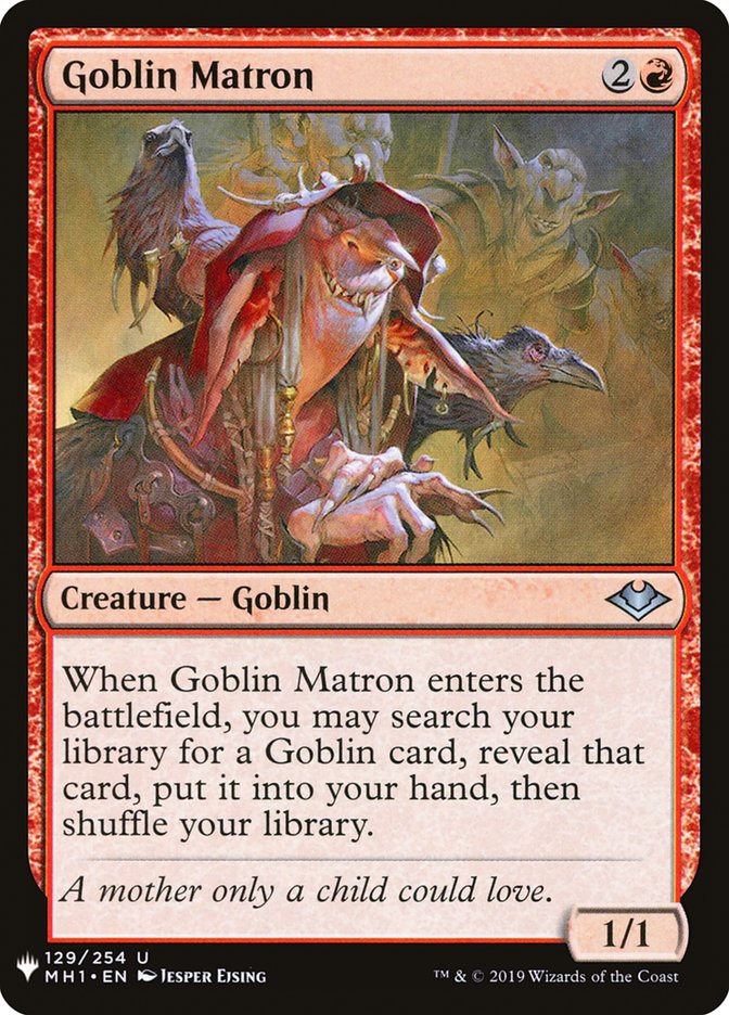 Goblin Matron [Mystery Booster] | Local Legends