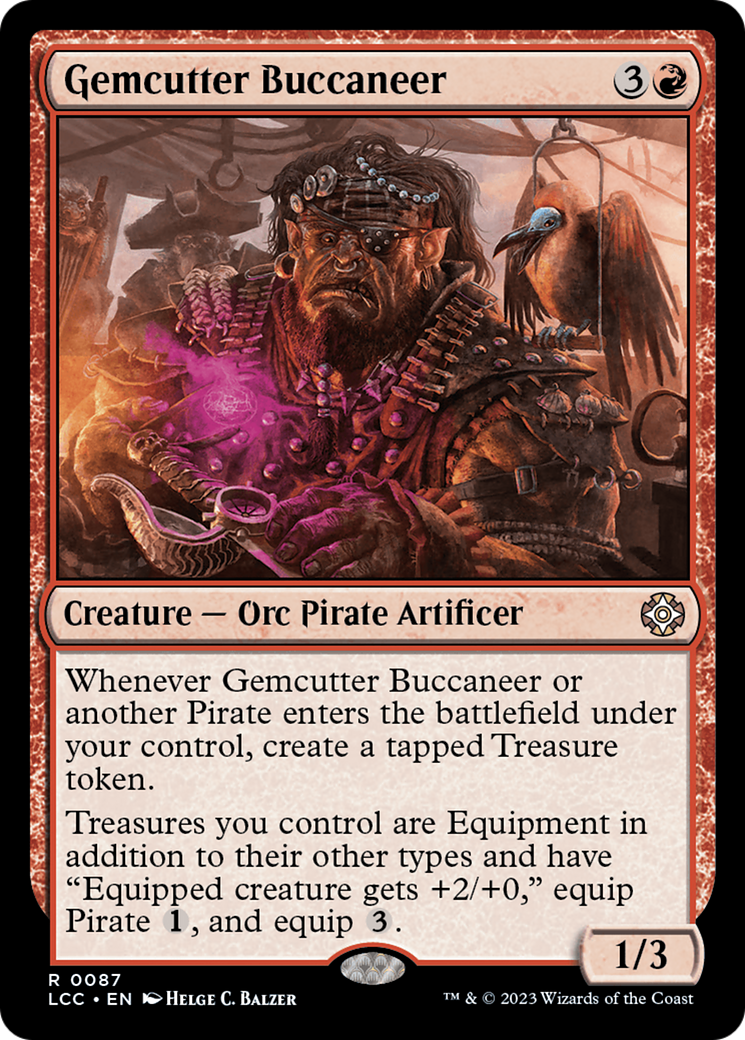 Gemcutter Buccaneer [The Lost Caverns of Ixalan Commander] | Local Legends