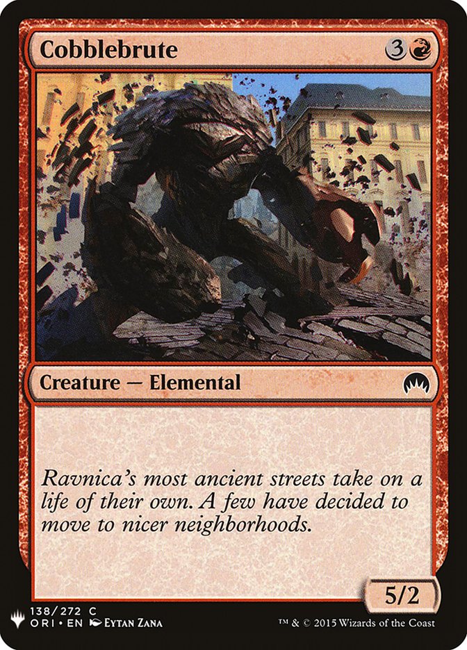 Cobblebrute [Mystery Booster] | Local Legends