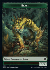 Satyr // Beast Double-Sided Token [Commander Legends: Battle for Baldur's Gate Tokens] | Local Legends