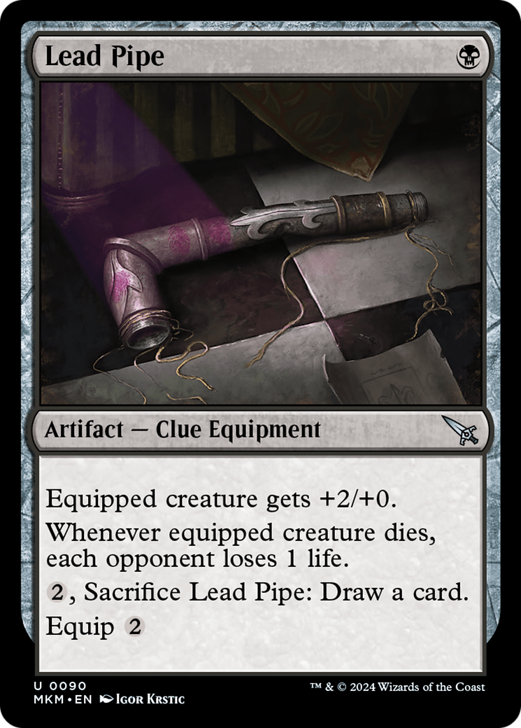 Lead Pipe [Murders at Karlov Manor] | Local Legends
