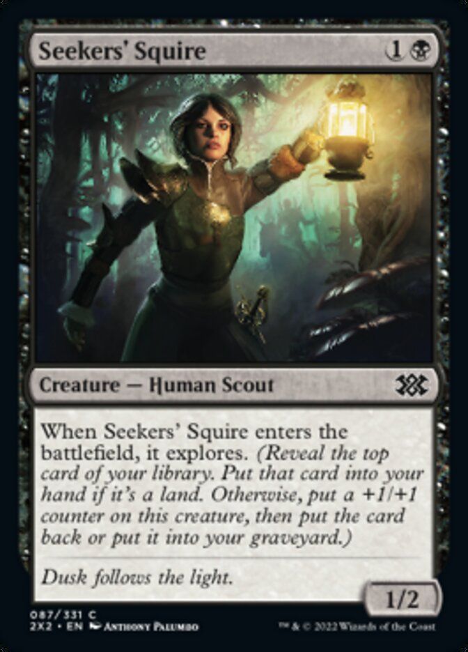 Seekers' Squire [Double Masters 2022] | Local Legends