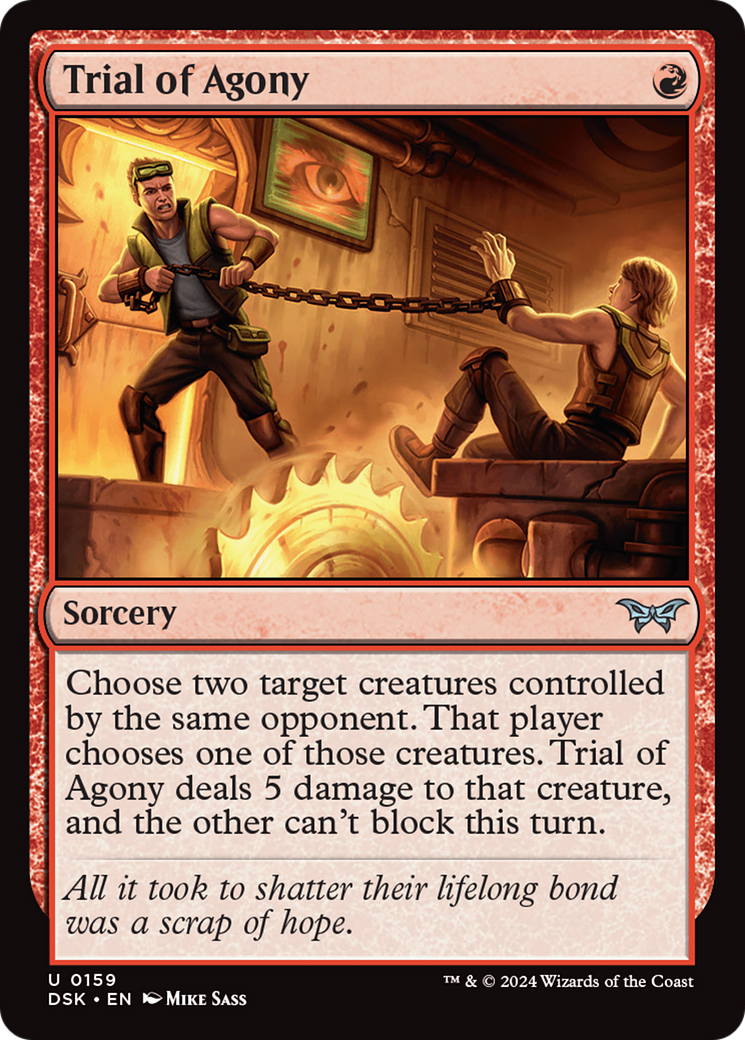 Trial of Agony [Duskmourn: House of Horror] | Local Legends