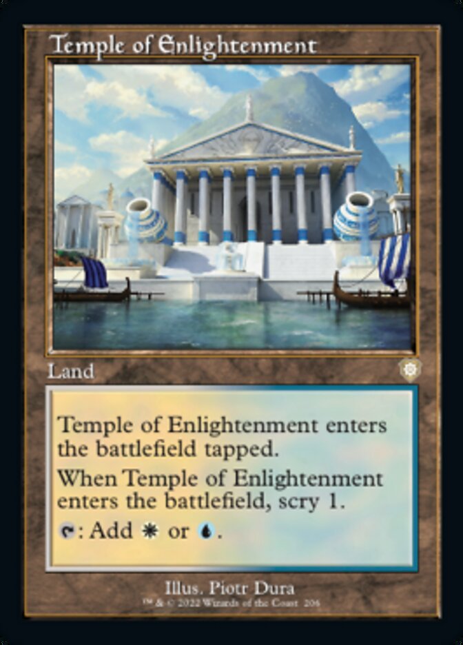 Temple of Enlightenment (Retro) [The Brothers' War Commander] | Local Legends