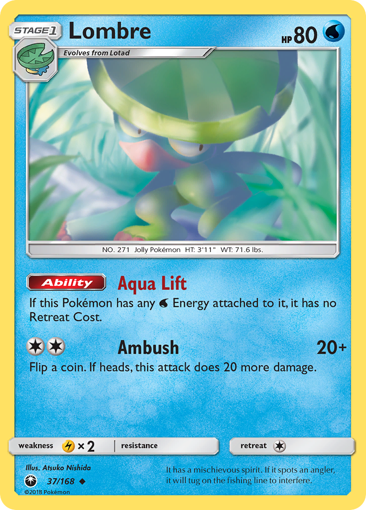 Lombre (37/168) [Sun & Moon: Celestial Storm] | Local Legends