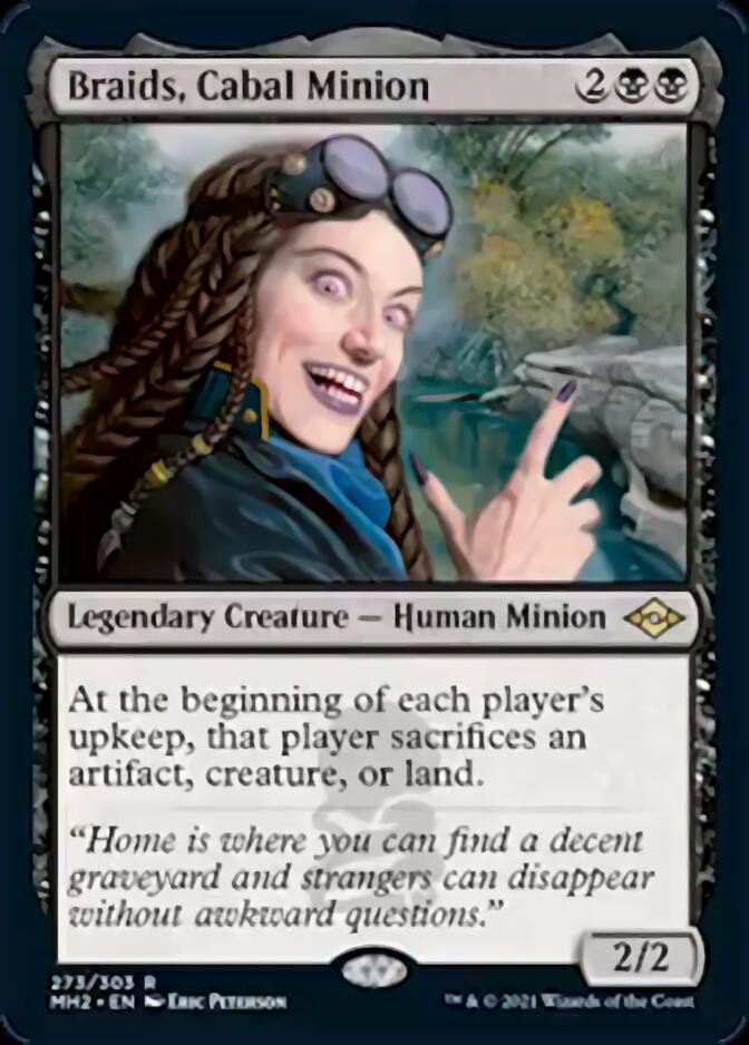 Braids, Cabal Minion (Foil Etched) [Modern Horizons 2] | Local Legends