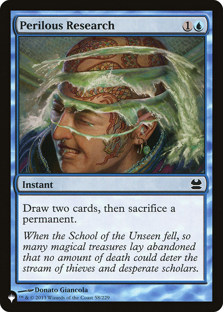 Perilous Research [The List] | Local Legends