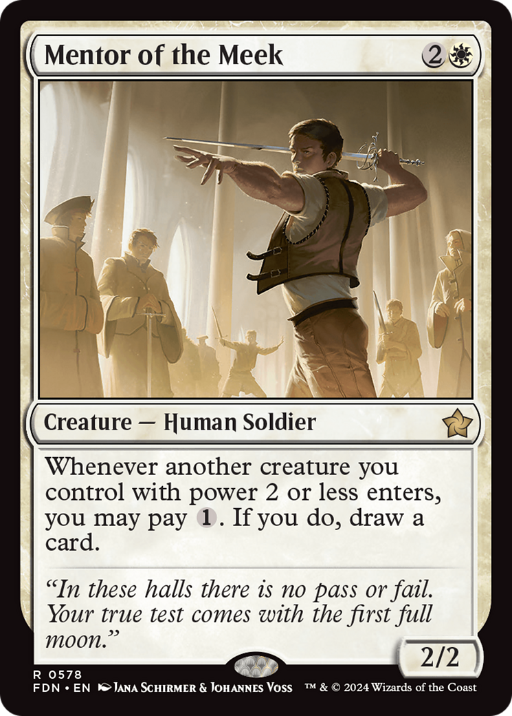 Mentor of the Meek [Foundations] | Local Legends