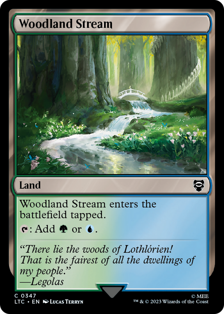 Woodland Stream [The Lord of the Rings: Tales of Middle-Earth Commander] | Golgari Games