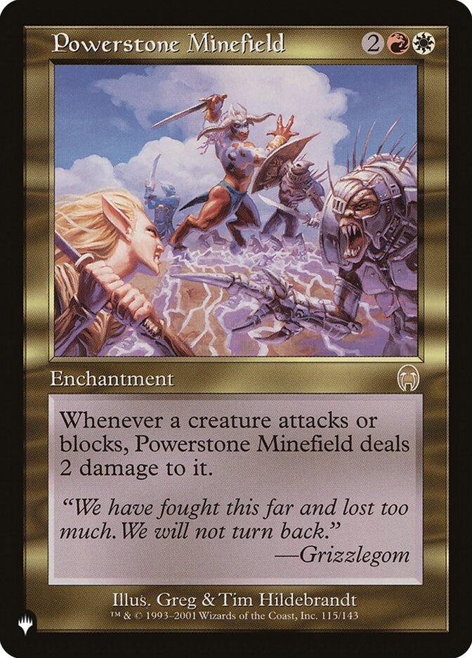Powerstone Minefield [The List] | Local Legends